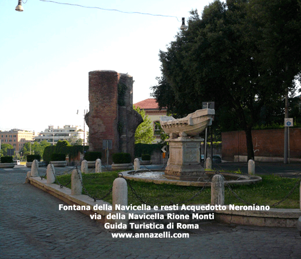 ACQUEDOTTO NERONIANO VIA DELLA NAVICELLA A ROMA