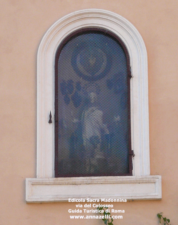 Edicola Sacra Madonnina via del Colosseo (Roma)