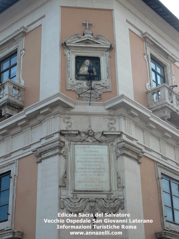 Edicola Sacra del Salvatore in Laterano, Roma