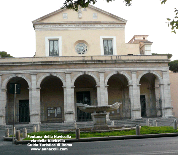 FONTANA DELLA NAVICELLA, ROMA