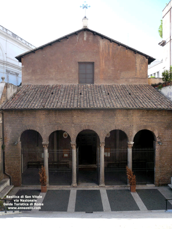 FOTO BASILICA DI SAN VITALE ROMA