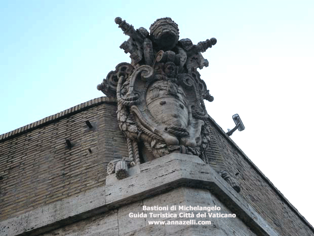 FOTO BASTIONI DI MICHELANGELO CITTA' DEL VATICANO (ROMA)