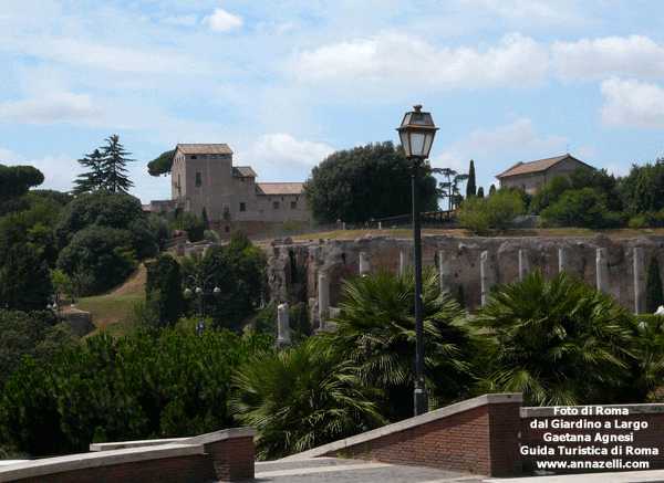 FOTO DAL GIARDINO A LARGO GAETANA AGNESI ROMA