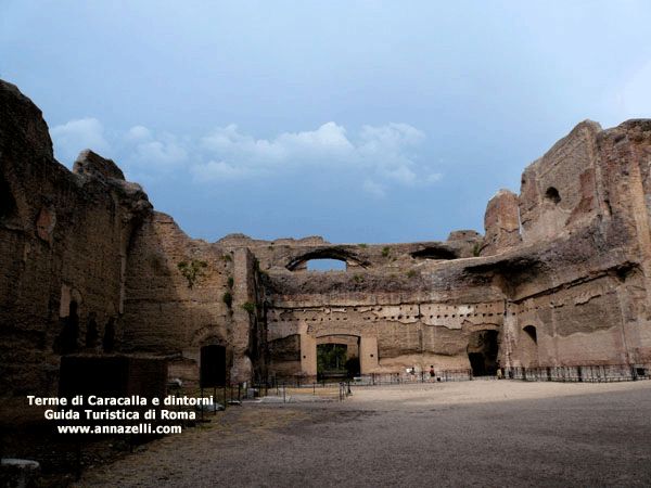 FOTO DELLE TERME DI CARACALLA E DINTORNI (ROMA)