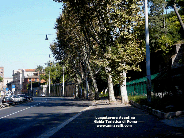 FOTO LUNGOTEVERE AVENTINO ROMA