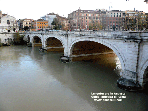 FOTO LUNGOTEVERE IN AUGUSTA ROMA