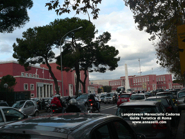 FOTO LUNGOTEVERE MARESCIALLO CADORNA ROMA