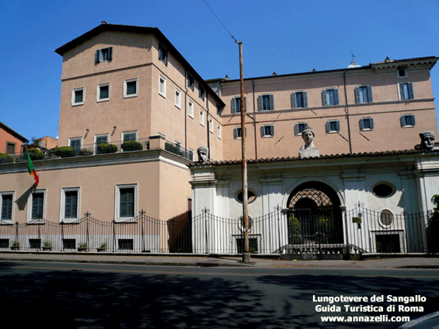 FOTO LUNGOTEVERE SANGALLO ROMA