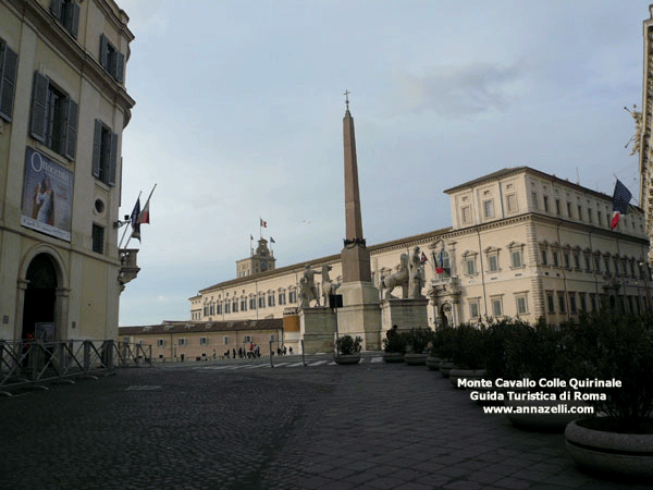 FOTO MONTE CAVALLO COLLE QUIRINALE ROMA