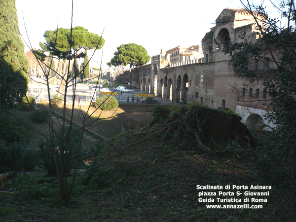 FOTO SCALINATE DI PORTA ASINARA ROMA