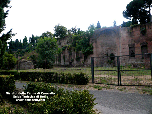 GIARDINI TERME DI CARACALLA E DINTORNI (ROMA)