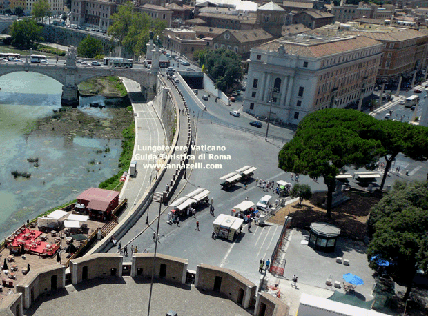 Il Lungotevere Vaticano a Roma