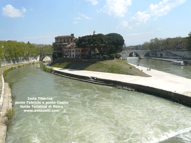 L'Isola Tiberina a Roma