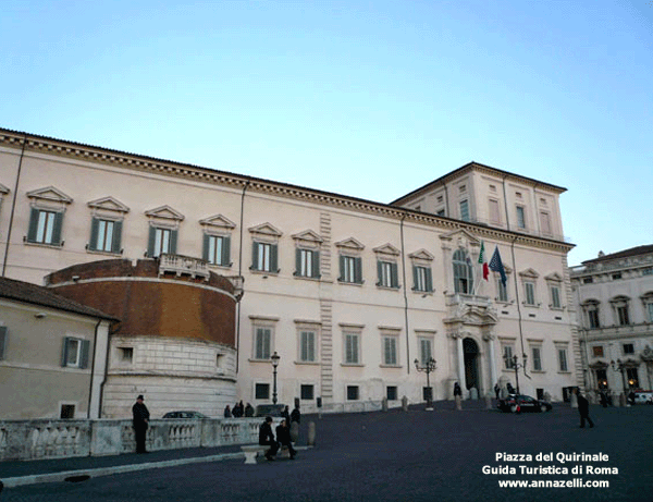 La piazza del Quirinale Roma