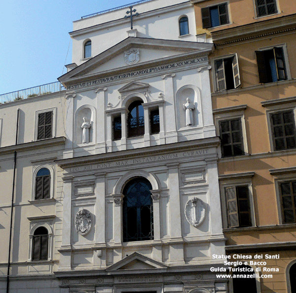 Le Statue dei Santi Sergio e Bacco Roma