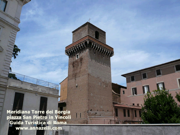 MERIDIANA TORRE DEI BORGIA ROMA