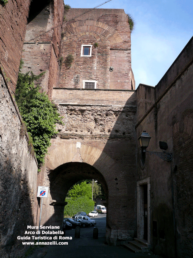 Mura Serviane Arco di Dolabella (Roma)