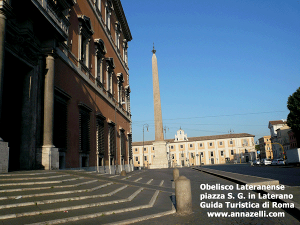 obelisco Lateranense, piazza S. Giovanni in Laterano, foto Anna Zelli