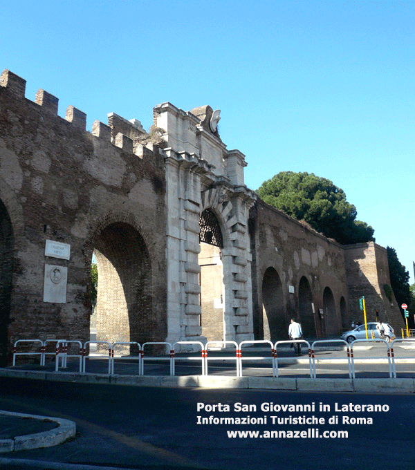 PORTA SAN GIOVANNI IN LATERANO, ROMA