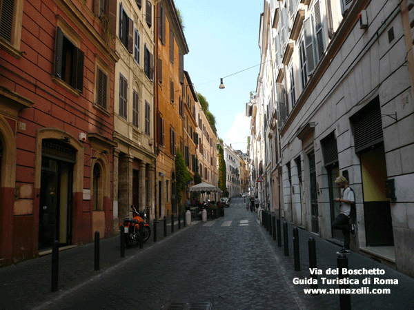 Roma via del Boschetto