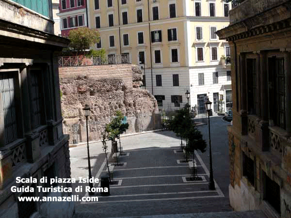 SCALA DI PIAZZA ISIDE ROMA