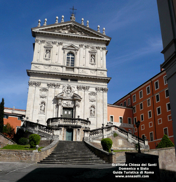 SCALINATA CHIESA SANTI DOMENICO E SISTO (ROMA)