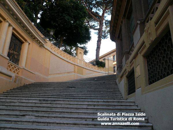 SCALINATA PIAZZA ISIDE A ROMA