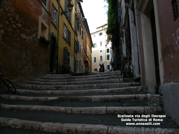 SCALINATA VIA DEGLI IBERNESI (ROMA)