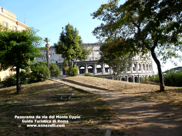 VIA DEL MONTE OPPIO RIONE MONTI ROMA