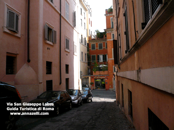 Via San Giuseppe Labre a Roma