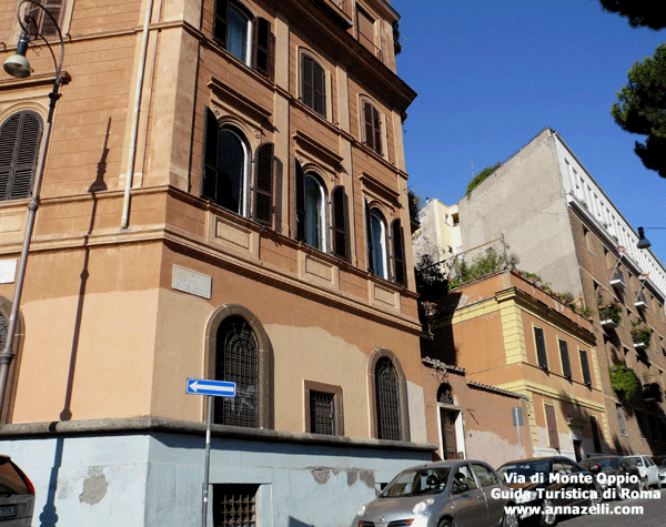 via di Monte Oppio a Roma