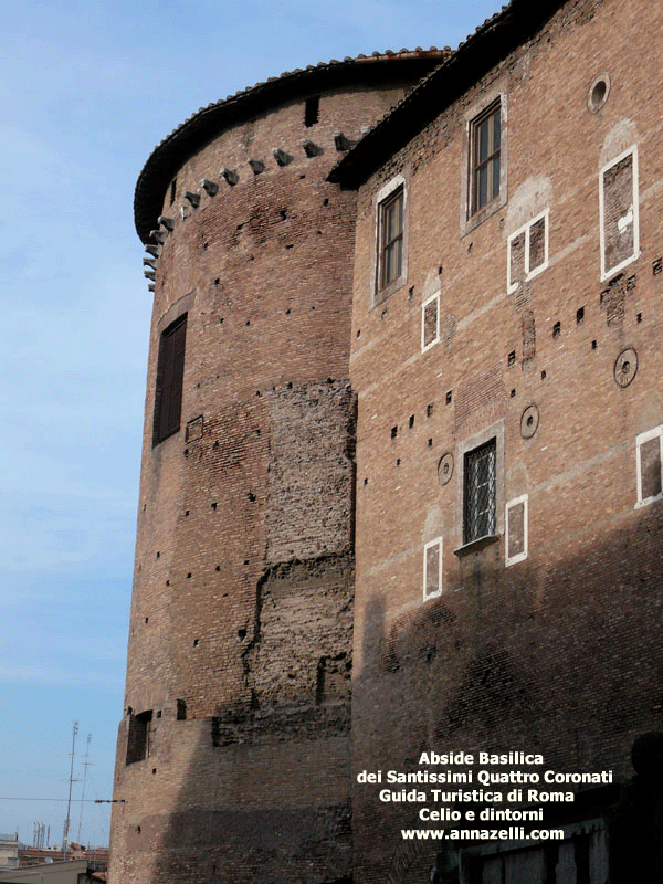 abside basilica dei santissimi quattro coronati celio e dintorni roma