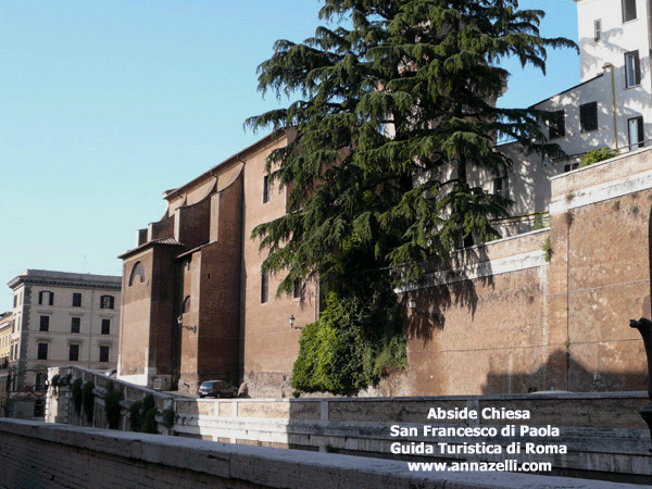 abside chiesa san francesco di paola roma