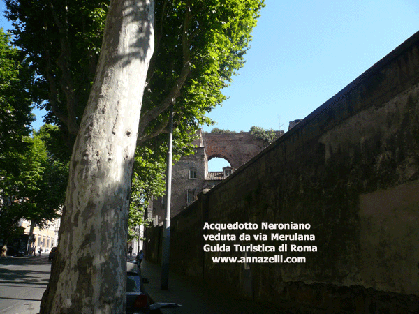 acquedotto neroniano, claudio, zona laterano, roma