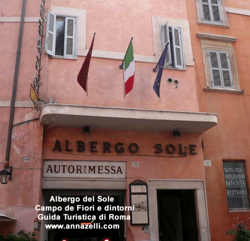 albergo sole campo de fiori e dintorni (roma)