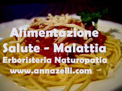 ALIMENTAZIONE SALUTE MALATTIA