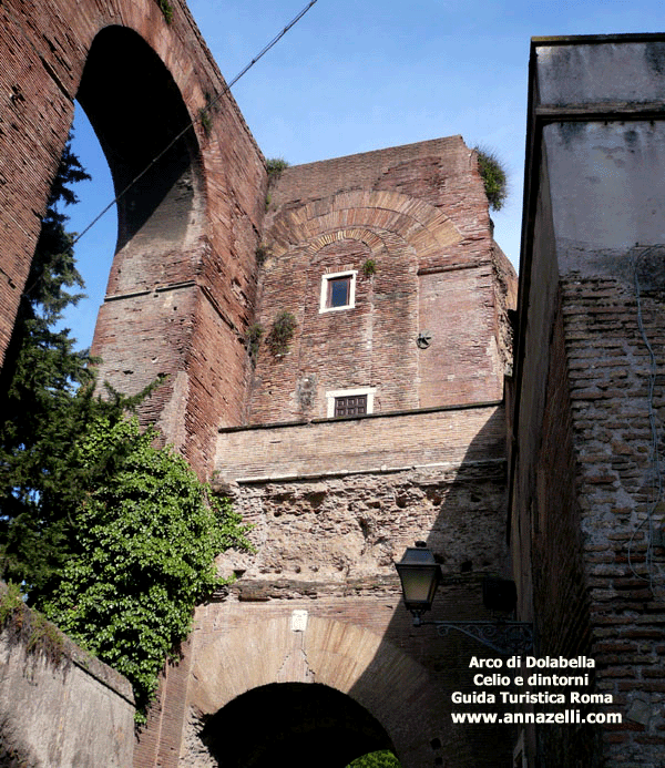 arco di dolabella celio e dintorni roma