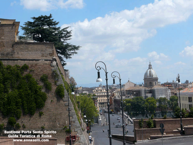 bastione porta santo spirito roma