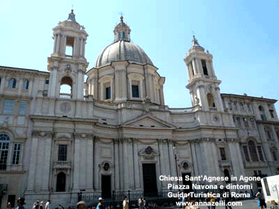 chiesa sant'agnese in agone piazza navona e dintorni