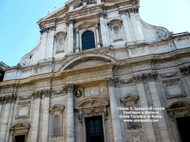 chiesa sant'ignazio di loyola pantheon e dintorni roma