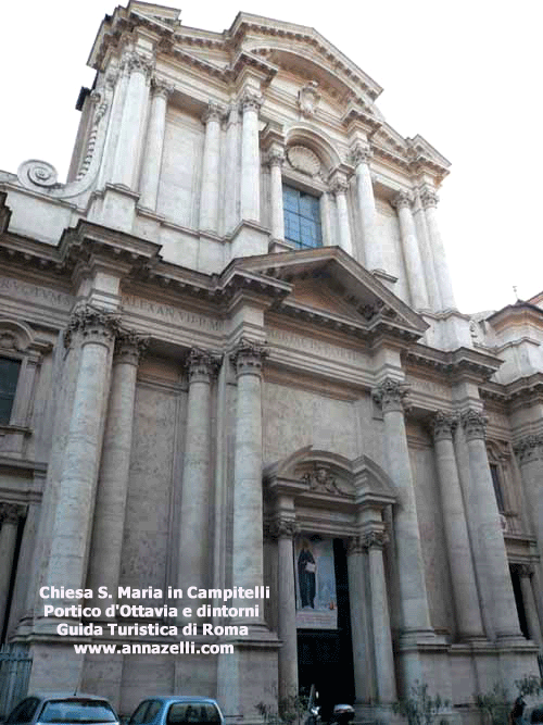 chiesa santa maria in campitelli (zona portico d'ottavia roma)