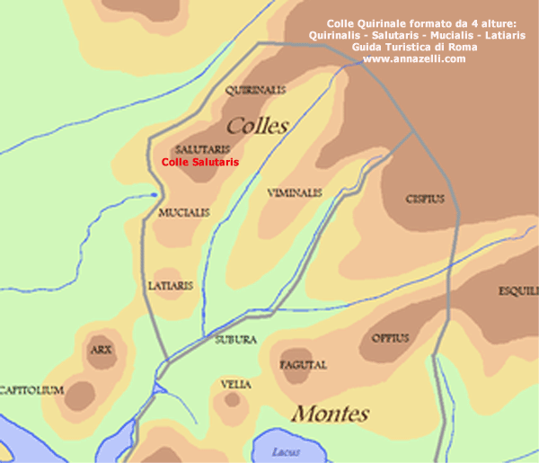 collis salutaris colle quirinale roma