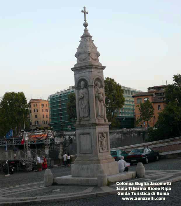 colonna guglia jacometti siola tiberina roma