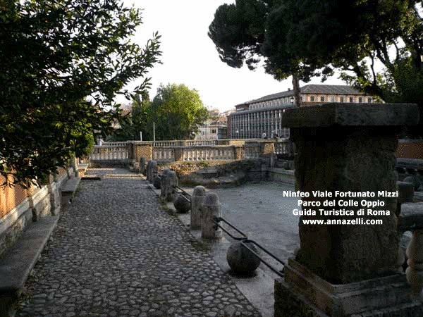 Fontana Ninfeo a viale Fortunato Mizzi Roma