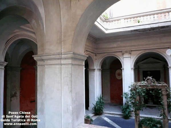 foto pozzo chiesa sant'agata dei goti roma