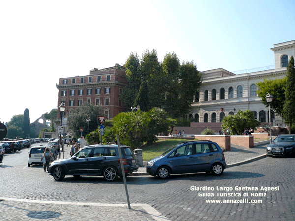 giardino largo gaetana agnesi roma