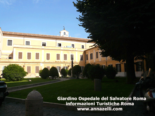 giardino ospedale del salvatore roma