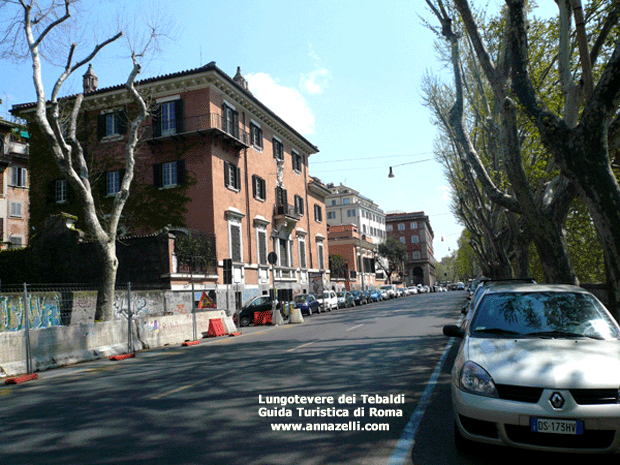 il lungotevere dei tebaldi (roma)