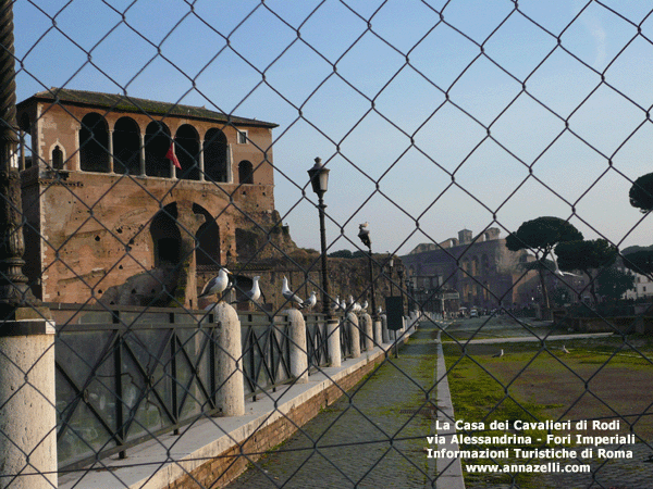 la casa dei cavalieri di rodi a via alessandrina roma