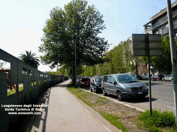 lungotevere degli inventori a roma